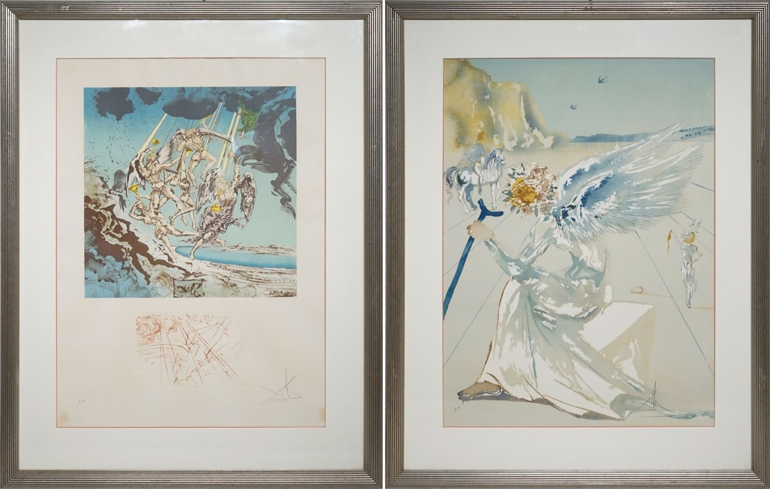 SALVADOR DALI (SPANISH, 1904-1989) [TWO WORKS]. (1 of 11)