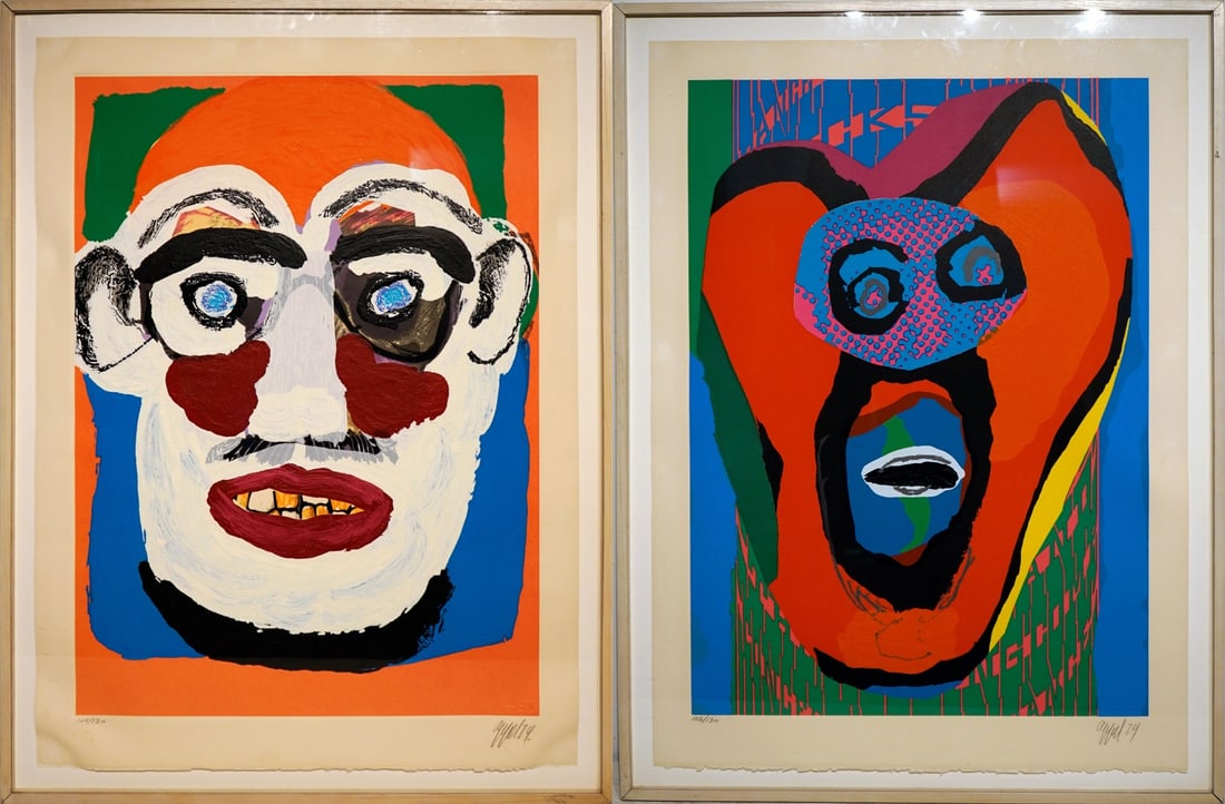 KAREL APPEL (DUTCH, 1921-2006)  [TWO WORKS]. (1 of 11)