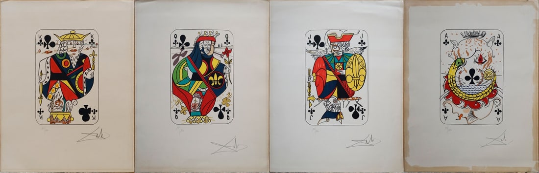 SALVADOR DALI (SPANISH, 1904-1989). [FOUR WORKS]. (1 of 15)