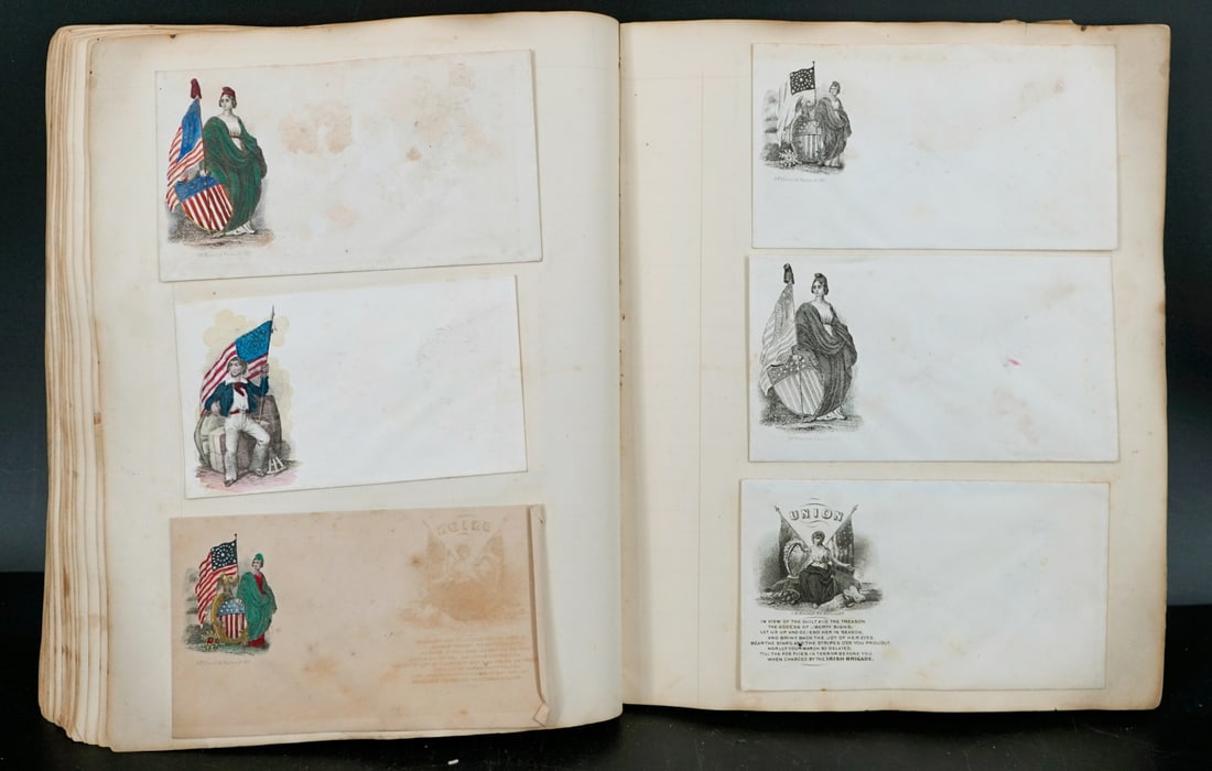 Collection of 350 +- Civil War Postal Covers (1 of 7)