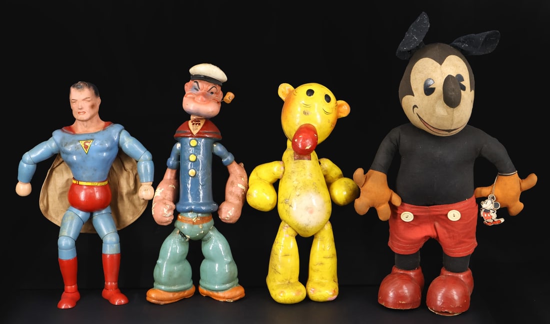 Vintage Toy Group Superman, Popeye, Eugene & More (1 of 15)