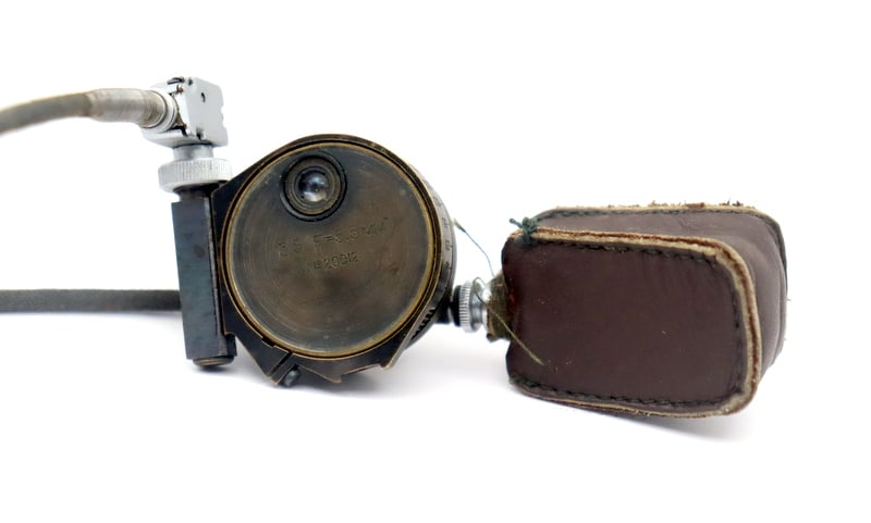 USSR KGB Round Brass Spy Camera (1 of 16)