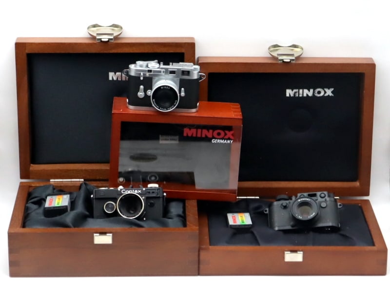 (3) Assorted Minox Classic Collection Cameras. (1 of 20)