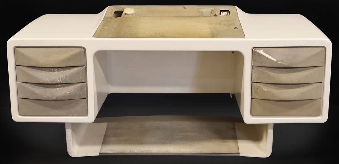 ERNEST "IGL" HOFMANN Midcentury Directors Desk. (1 of 15)