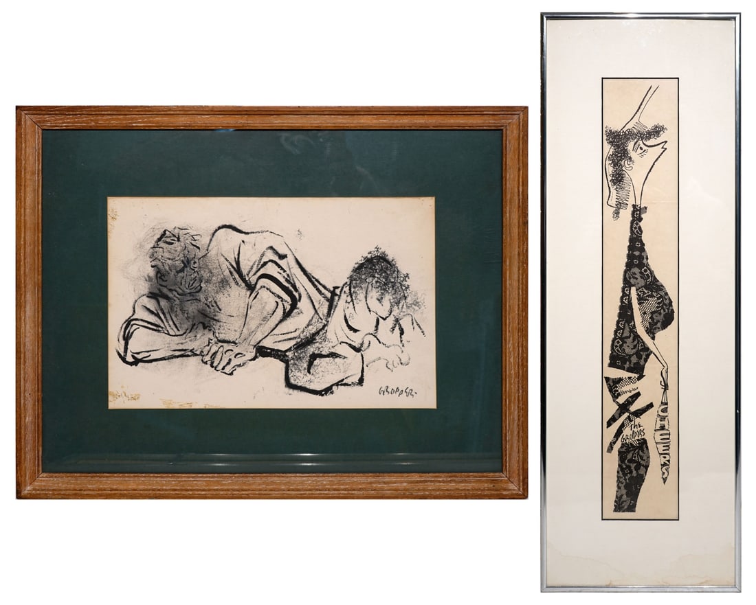 WILLIAM GROPPER (AMERICAN, 1897-1977) [2 WORKS] (1 of 9)