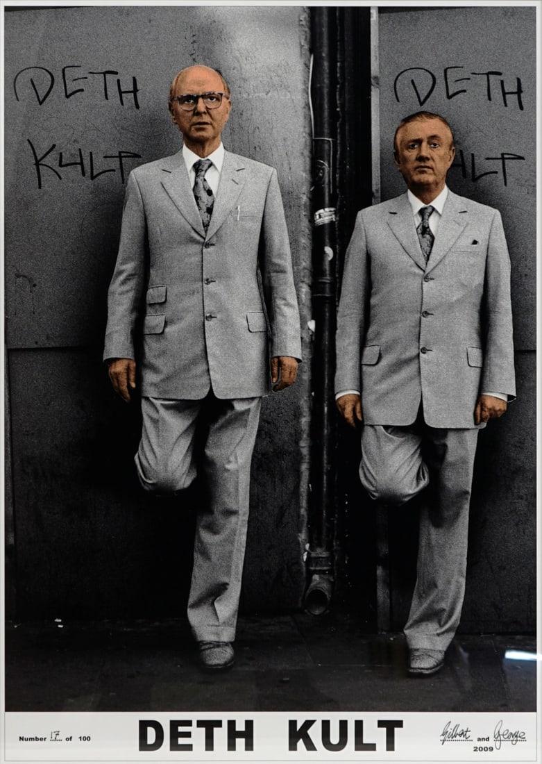 GILBERT & GEORGE (ENGLISH, B. 1943 AND 1942). (1 of 5)