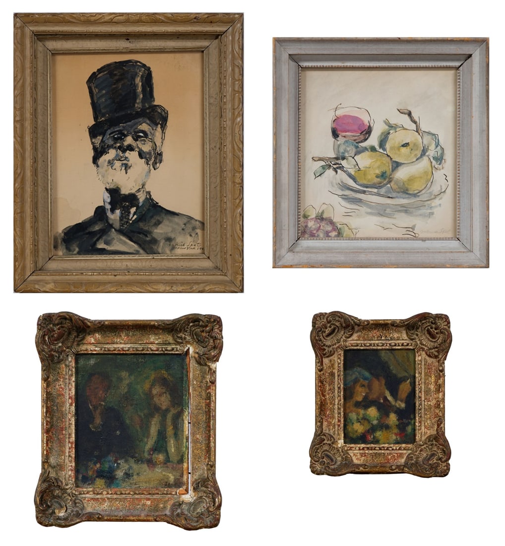 GABRIEL SPAT (AMERICAN 1890-1967) [4 WORKS]. (1 of 14)