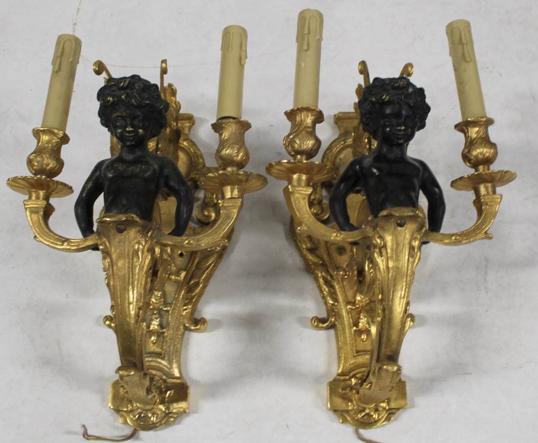 Fine Caldwell Quality Gilt & Patinated Bronze (1 of 6)
