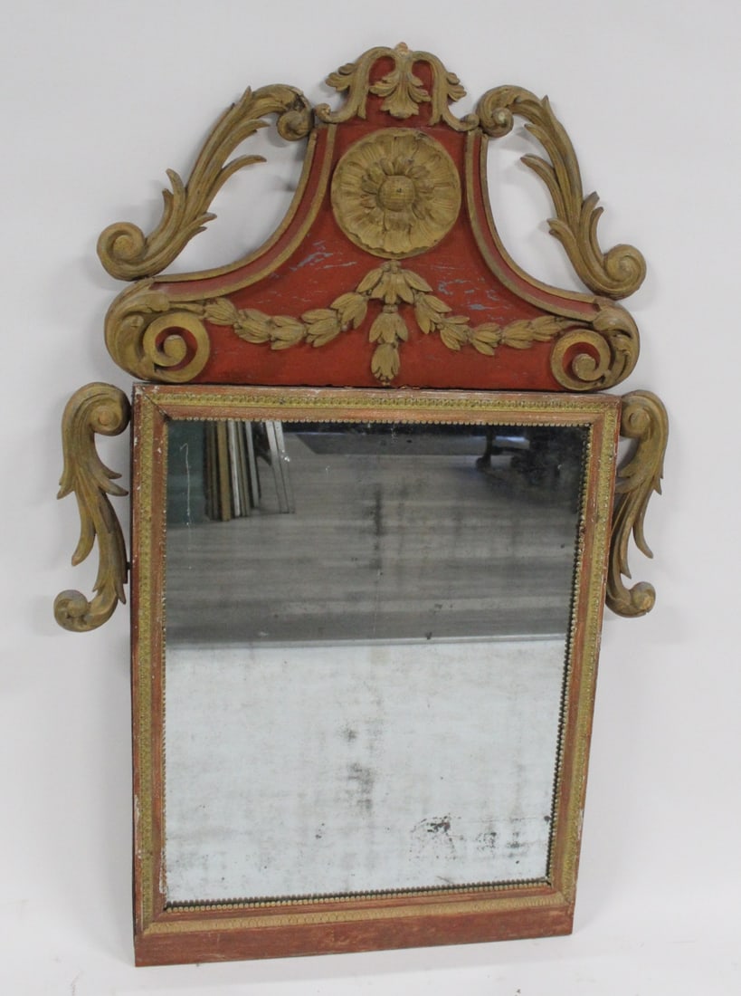 18th Century Continental Carved & Paint Decorated (1 of 4)