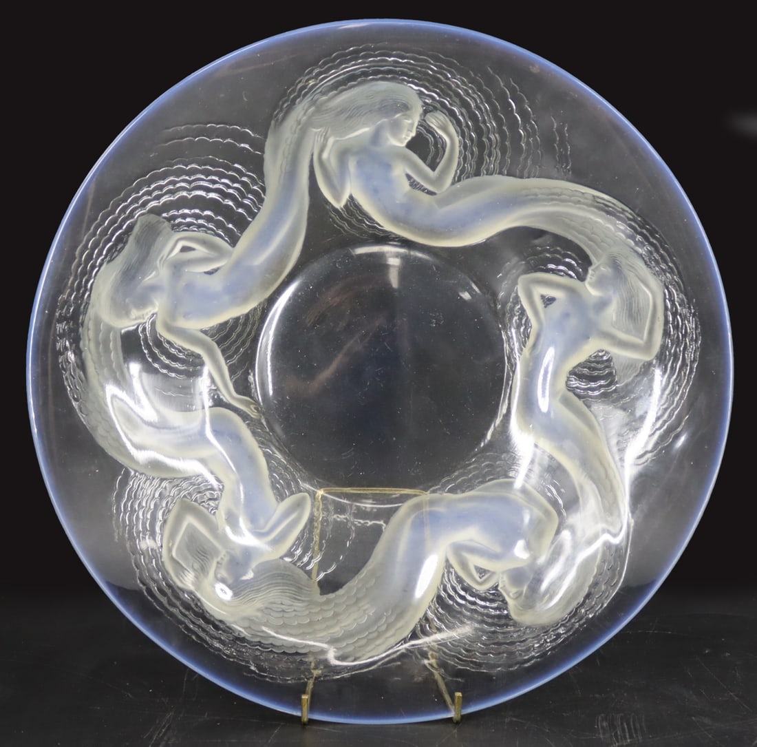 Lalique France Calypso Charger Opalescent (1 of 6)