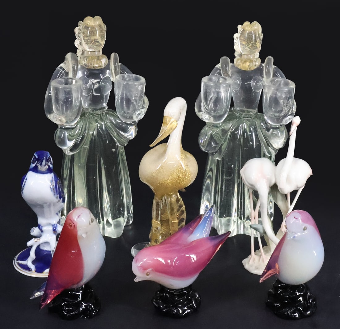 Collection of Venetian Glass & Porcelain (1 of 12)