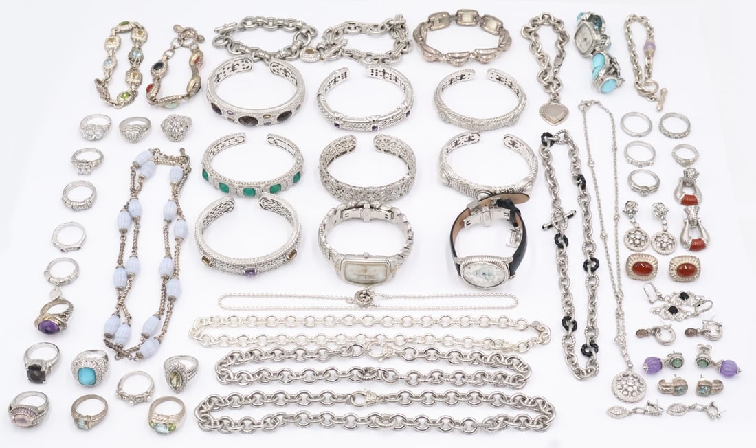 JEWELRY. Collection of Judith Ripka Jewelry. (1 of 9)