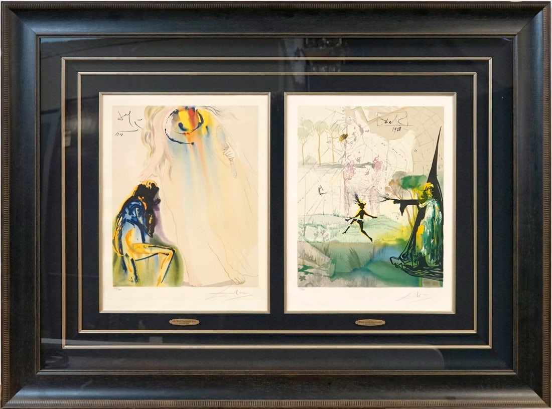 SALVADOR DALI (SPANISH, 1904-1989) [2 WORKS]. (1 of 12)