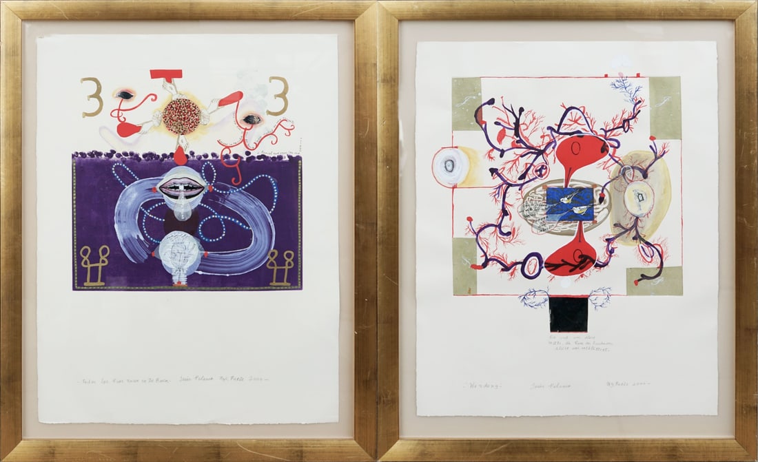 JESUS POLANCO (MEXICAN, 20TH CENTURY) [2 WORKS]. (1 of 10)