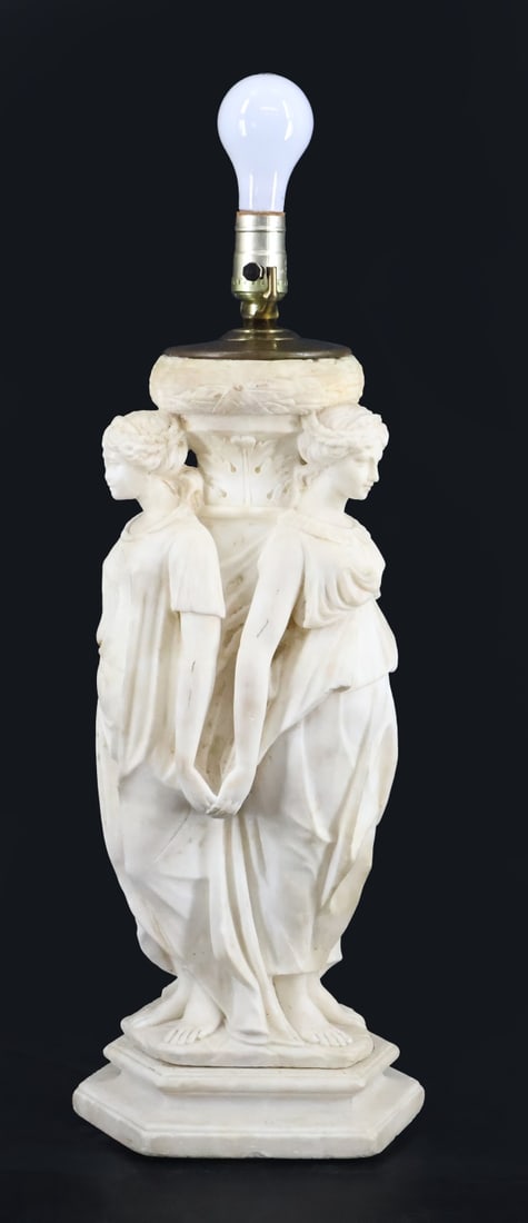 Large Marble Figural Sculpture of the Three Graces (1 of 8)