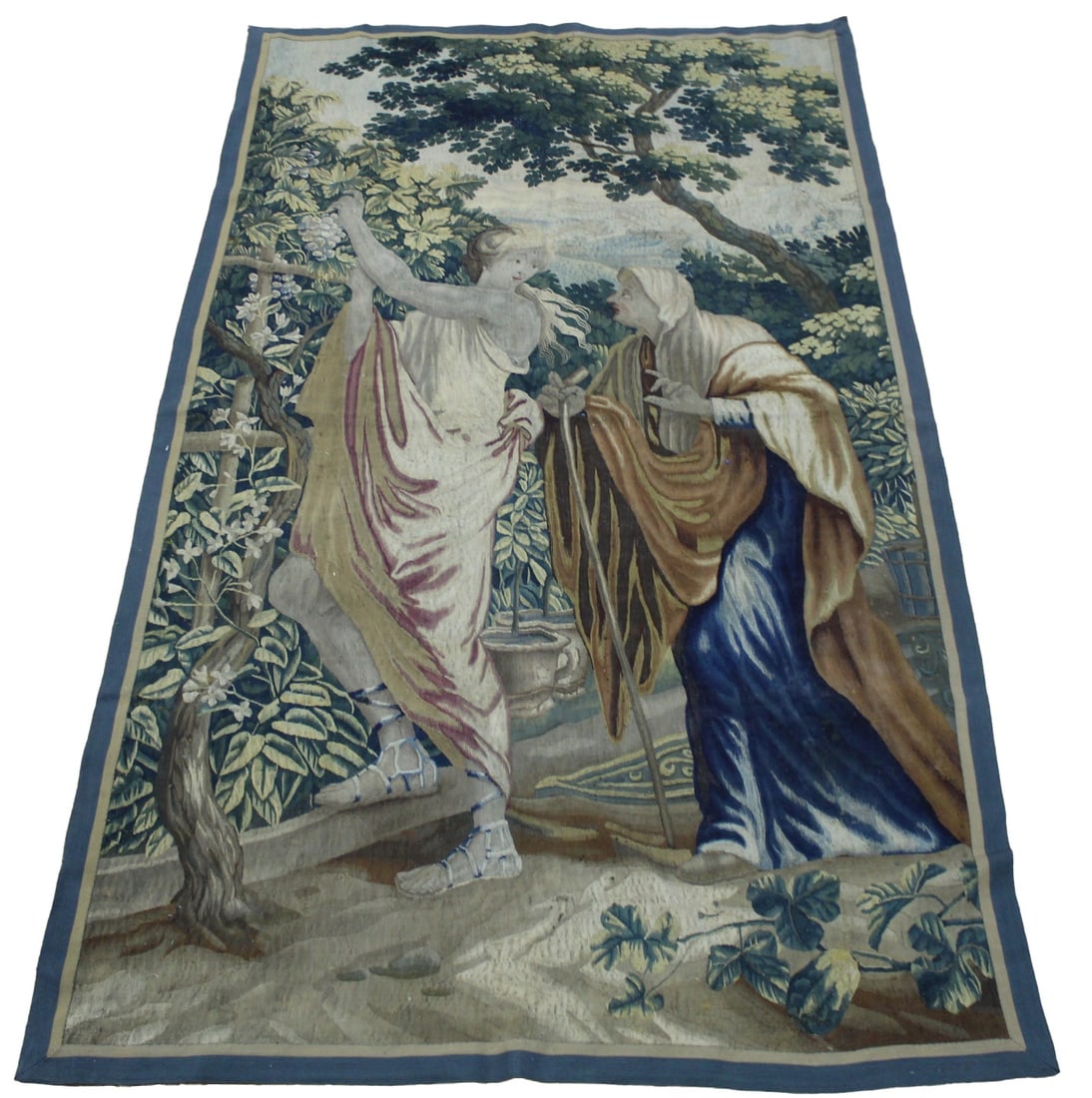 Fine 18th Century Hand Woven Tapestry. (1 of 8)