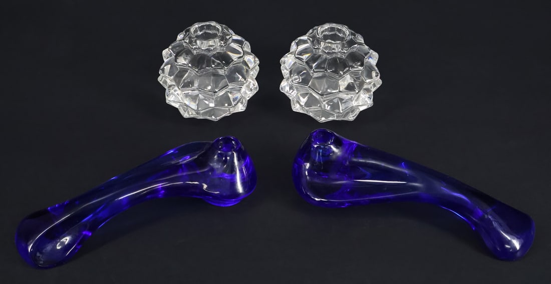 ELSA PERETTI Pair of Candle Holders Together (1 of 8)