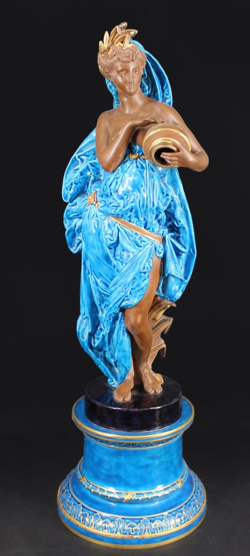 Royal Worcester Porcelain Figure of a Beauty on (1 of 9)