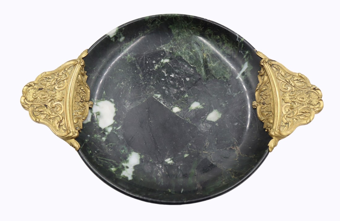 Escalier de Cristal Bronze Mounted Marble Bowl. (1 of 9)