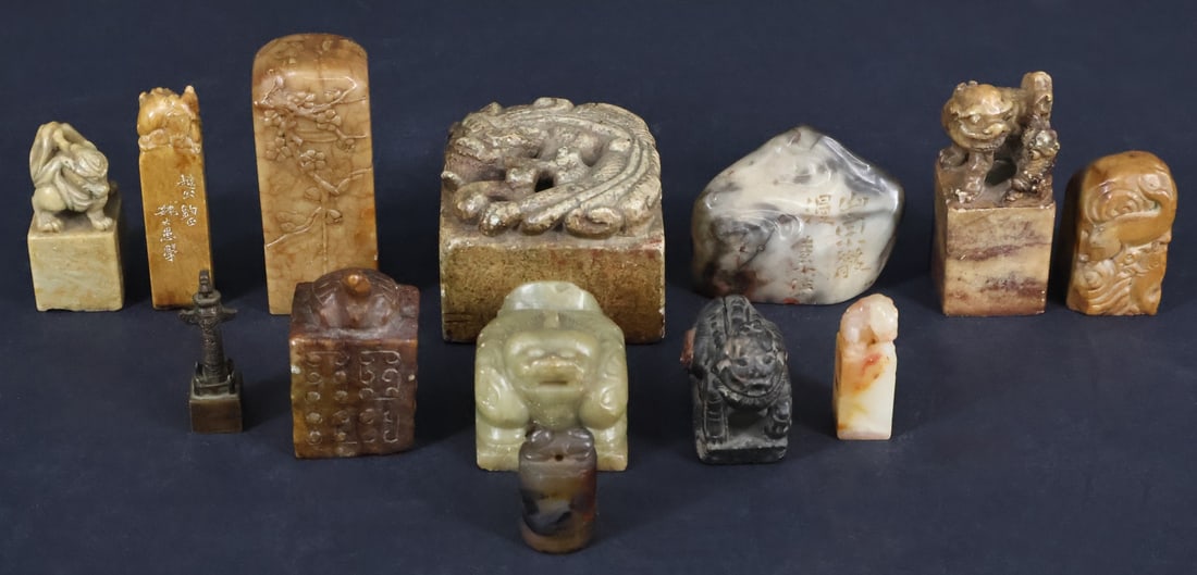 Group of Chinese Seals. (1 of 12)
