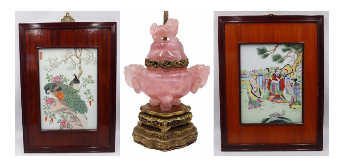 Chinese Objects Collection Inc. Rose Quartz. (1 of 11)