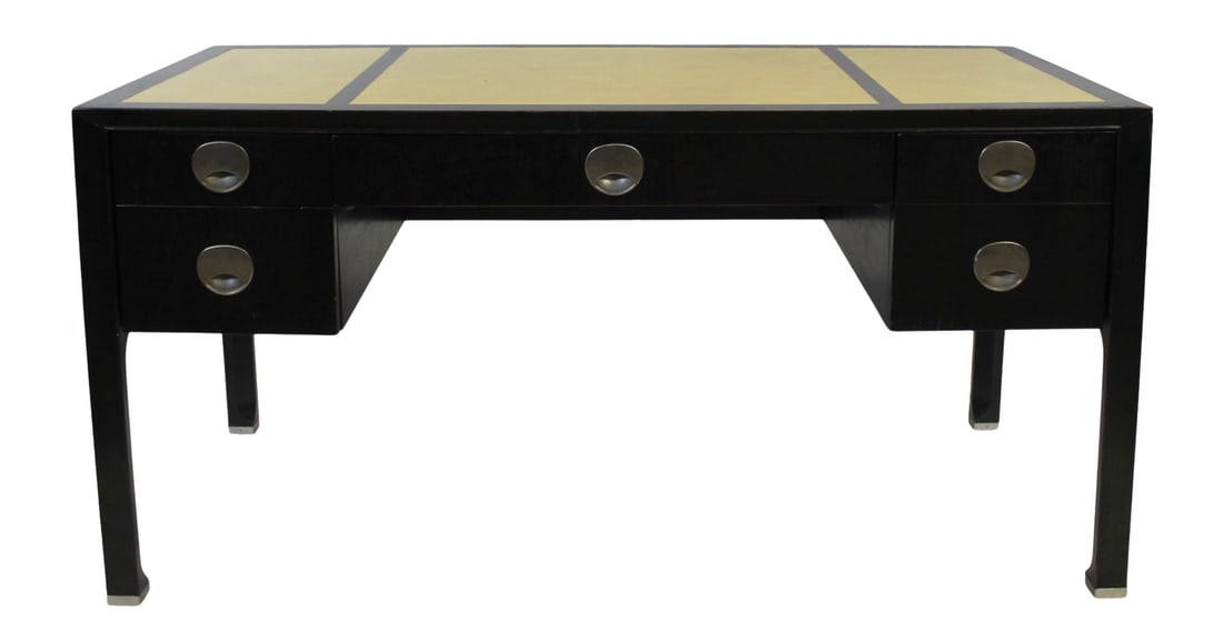 BAKER Midcentury Asian Modern Style Desk. (1 of 7)