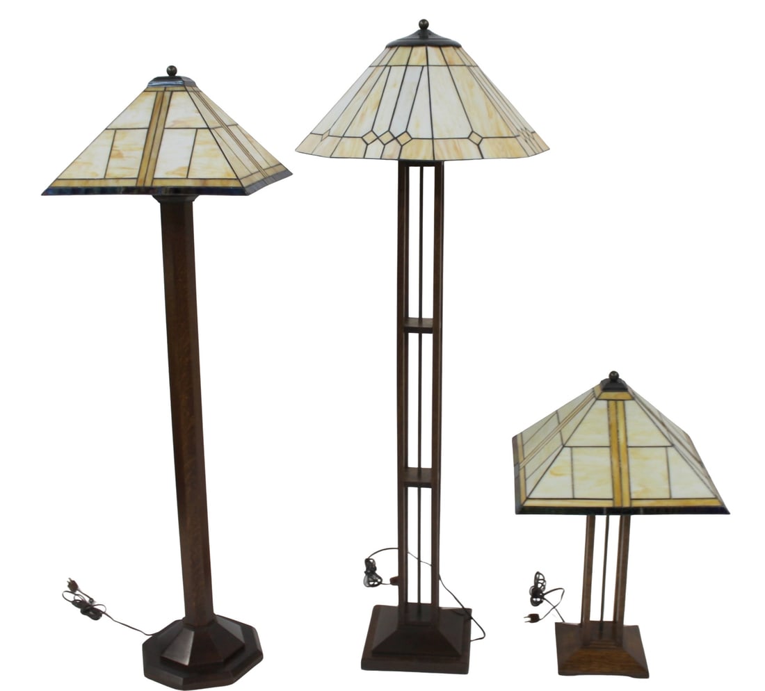 STICKLEY, AUDI Lot of 3 Arts And Crafts Style (1 of 6)