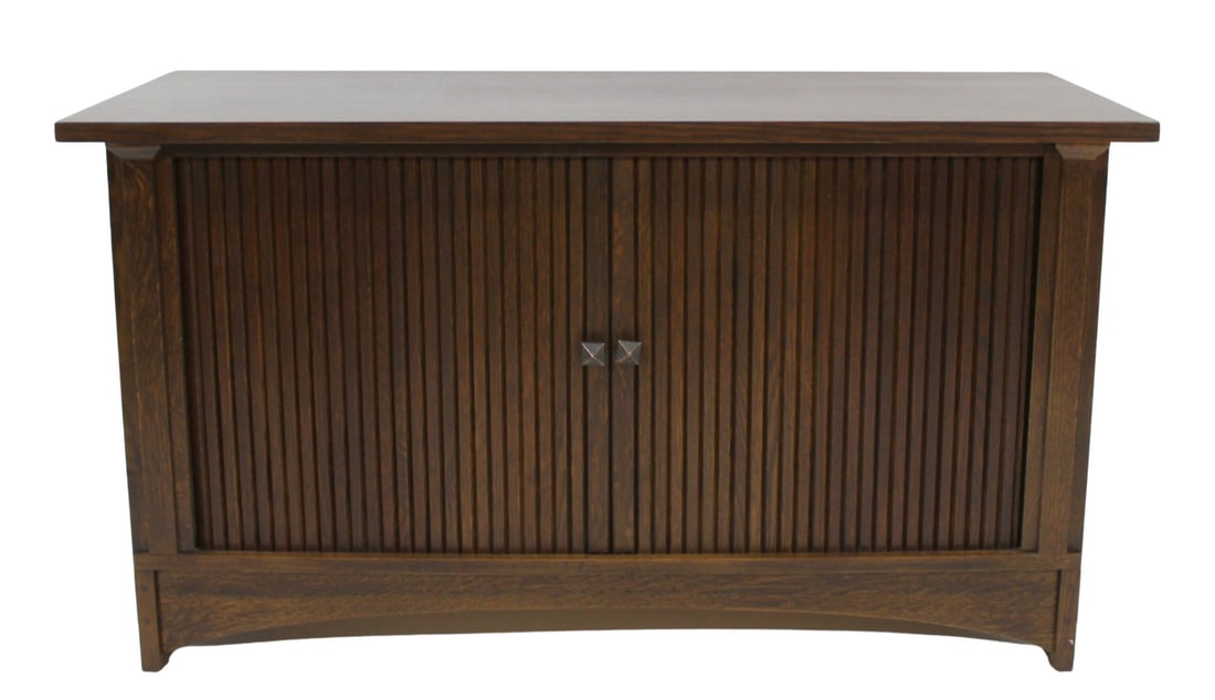 Stickley Audi Tambour Front Media Center. (1 of 8)