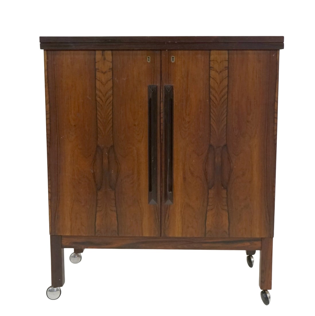 Rosewood Flip-Top Bar Cabinet By Torbjørn Afdal (1 of 10)