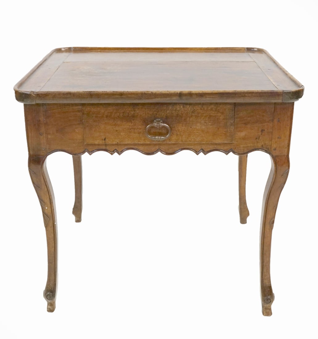 18th Century Continental One Drawer Stand. (1 of 7)