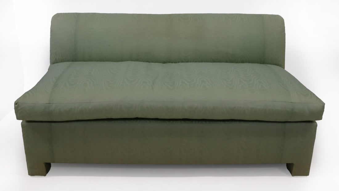 Donghia Green Upholstered Sofa. (1 of 6)