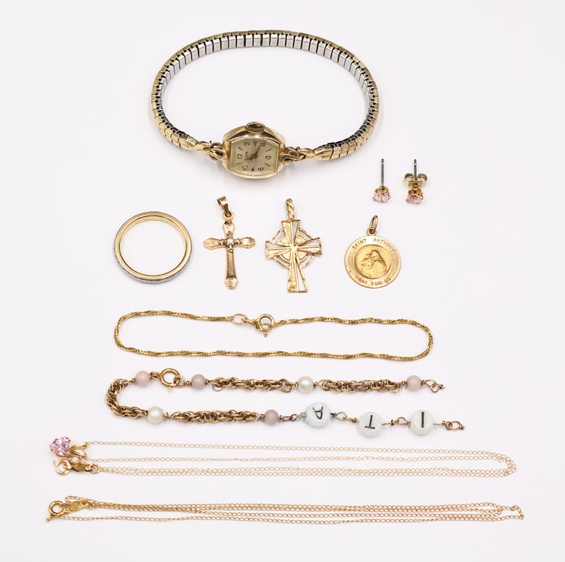 JEWELRY. Assorted Gold Jewelry Incl. Tiffany & Co. (1 of 15)