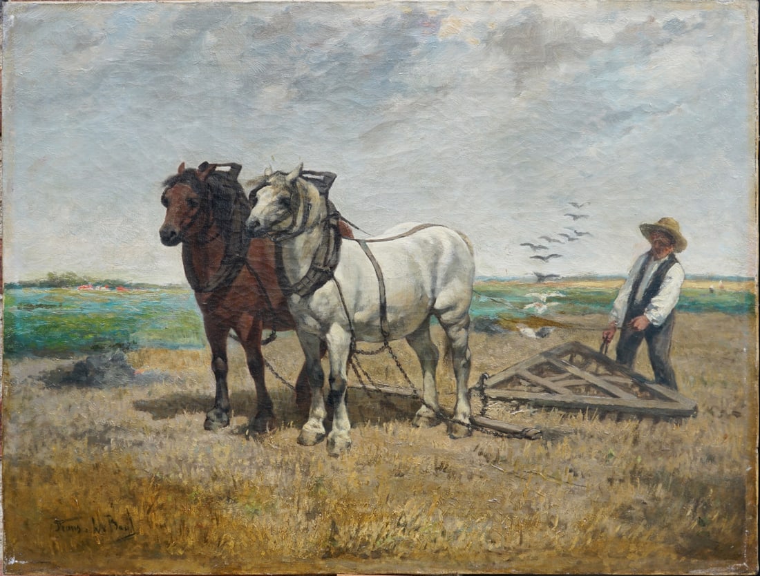 FRANZ DE BEUL (BELGIUM, 1849-1919). (1 of 3)