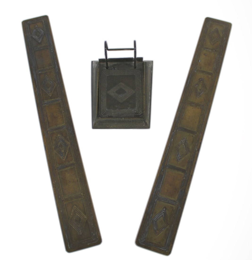 Two Tiffany Studios Bronze Desk Accessories. (1 of 9)