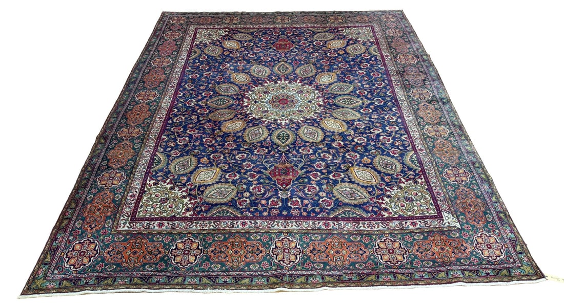 Vintage & Finely Hand-Knotted Room-Size Persian (1 of 8)