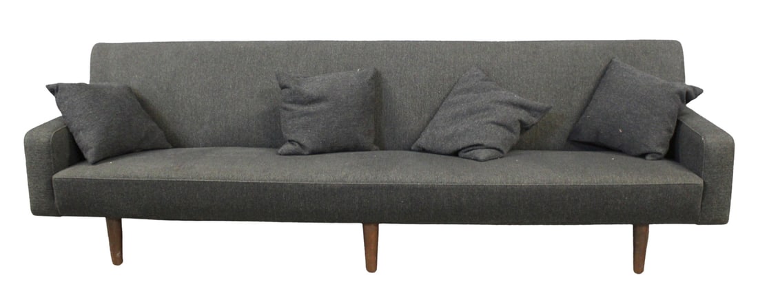 Midcentury Upholstered Danish Sofa. (1 of 7)