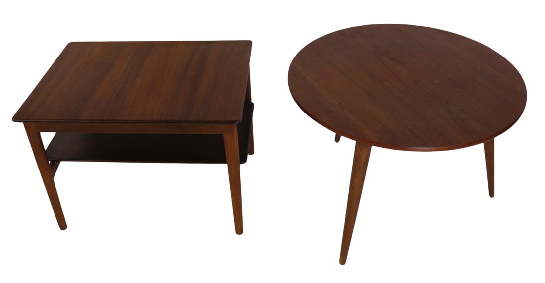 2 Midcentury Teak Hans Wegner Tables. (1 of 9)