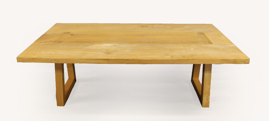 Large and Heavy Farmhouse Dining or Office Table. (1 of 6)