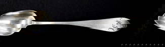 SILVER. John Vogler Eagle Back Teaspoon.