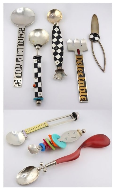 STERLING. (5) Mardi Jo Cohen Memphis Style Silver (1 of 20)