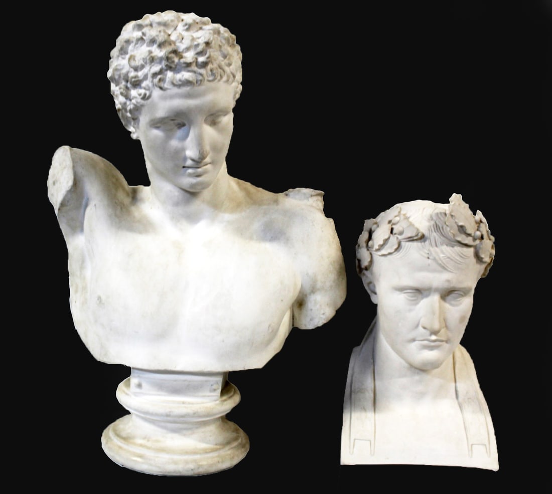 PP Caproni & Bro Bust of Hermes Together with a (1 of 20)