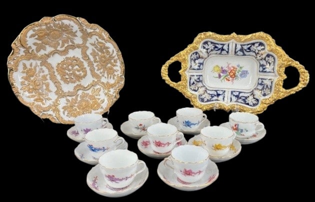 MEISSEN PORCELAIN GROUPING (1 of 16)
