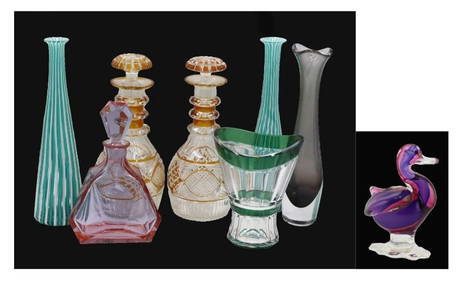 Collection of Crystal and Glass Inc. Orrefors. (1 of 15)