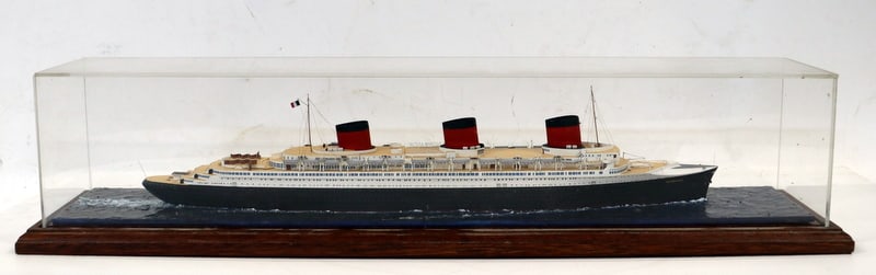 Model of SS Normandie by Charles S. Fox (1 of 12)