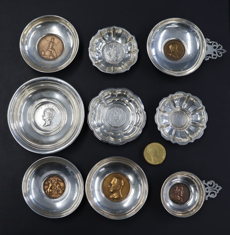 SILVER. Assorted Sterling and Silver Bowls with (1 of 20)