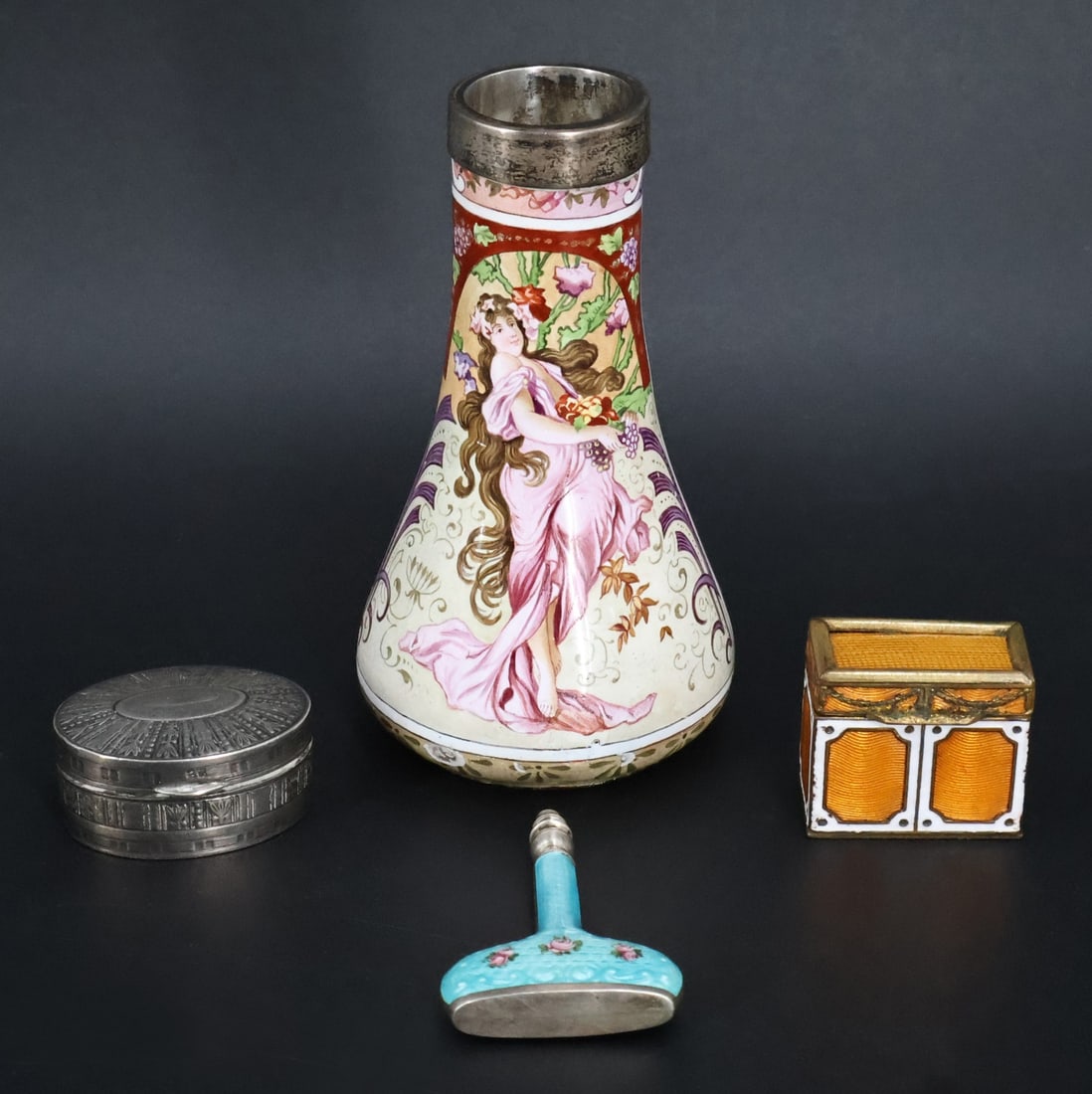 SILVER. Objets d'art Grouping. (1 of 10)