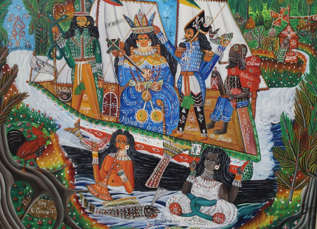 ILLEGIBLY Signed Oil On Board. (1 of 4)