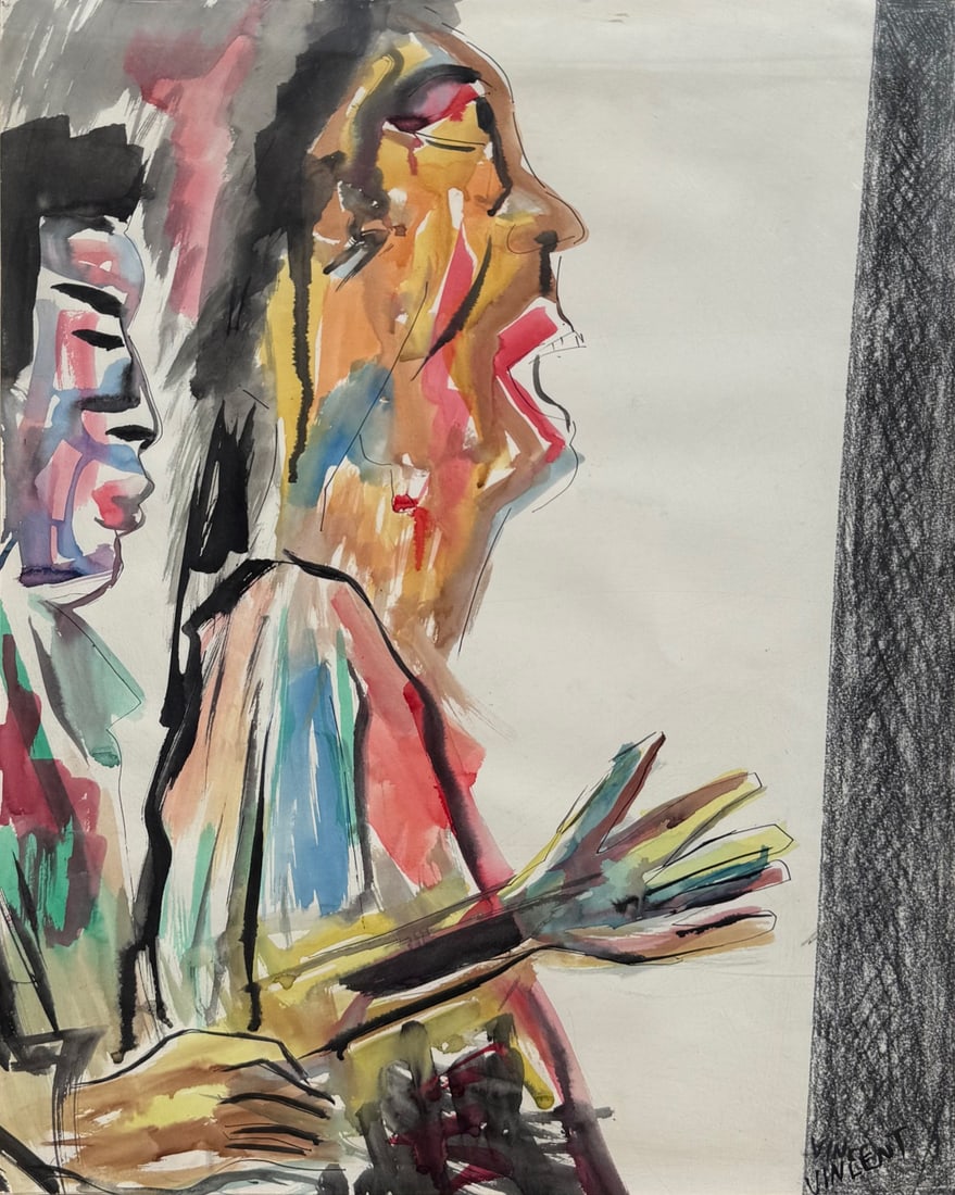 VINCENT SMITH (African/American, 1929-2003). (1 of 5)