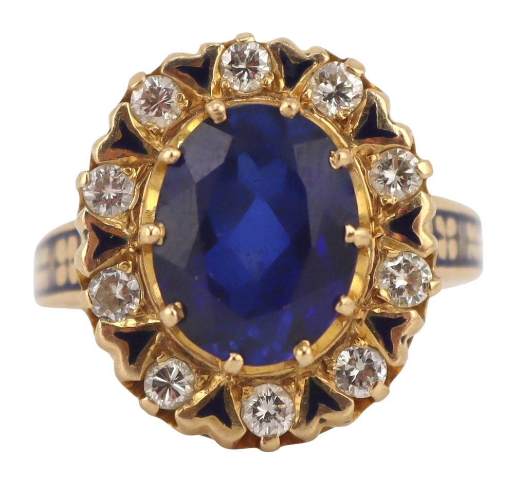 JEWELRY. Victorian STYLE 14kt Gold, Diamond, Gem (1 of 10)