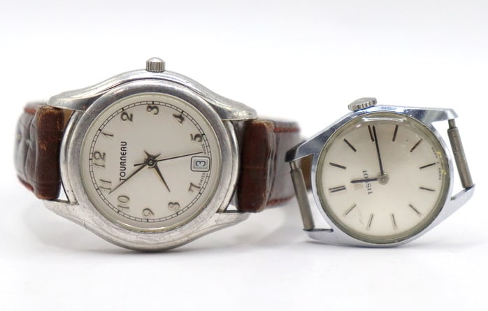 JEWELRY. Lady's Tissot and Tourneau Watch Grouping (1 of 6)